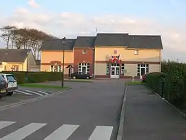 Town hall and post office