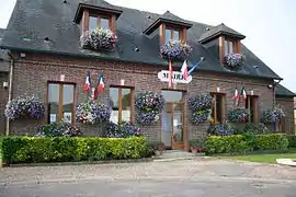 The town hall in Cierrey