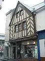 Half-timbered house.