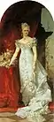 Princess Stéphanie of Belgium, by Hans Makart (1880). Kunsthistorisches Museum, Vienna.