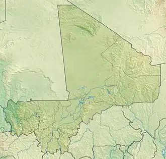 Bamako is located in Mali