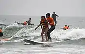 Malibu California surf adaptive recreation