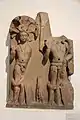 Maninaga and Svastika. Kushan period, 2nd century CE, Rajgir, Bihar