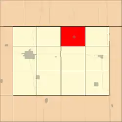 Location in Emmet County
