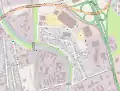 A modern map of the Džungľa borough