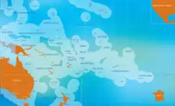 SPC 2016 member map