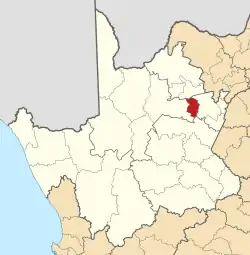 Location in the Northern Cape