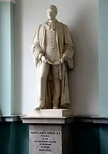 Statue of Robert James Graves, Graves Hall, the Royal College of Physicians of Ireland
