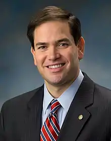 *Marco Rubio, U.S Senator from Florida (2011–present)