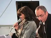 Maria Pia De Vito and Julian Arguelles (Appleby Jazz Festival 2007)