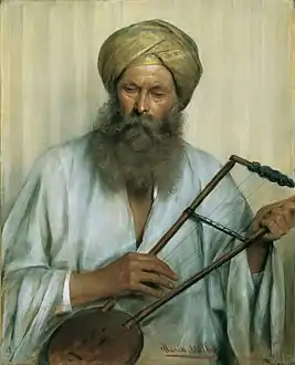 Oriental in White Caftan and Turban, Belvedere Museum.