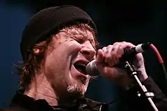 Lanegan performing in September 2009