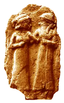 The marriage of Inanna and Dumuzid
