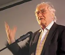 Walser at a book presentation in Aachen, Germany, in 2008