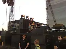 Matan Cohen playing with BETZEFER at Ozzfest Tel Aviv 2010