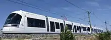 Tel Aviv Light Rail Rolling Stock out of the CRCC factory in China, June 2019