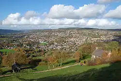Matlock, the county town of Derbyshire
