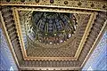 The interior dome of the mausoleum