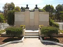 The mausoleum of Melkonian Brothers in Nicosia