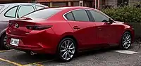 Rear view (sedan)