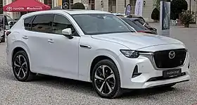 Mazda CX-60 .mw-parser-output .hatnote{font-style:italic}.mw-parser-output div.hatnote{padding-left:1.6em;margin-bottom:0.5em}.mw-parser-output .hatnote i{font-style:normal}.mw-parser-output .hatnote+link+.hatnote{margin-top:-0.5em}Main article: Mazda CX-60