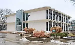 McGregor Memorial Conference Center at Wayne State University, Detroit, 1958