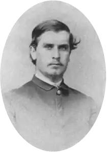 Photo of William McKinley by Brady 1865
