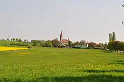 View from the south