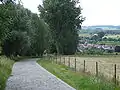 View from the top of the hill