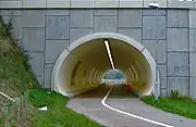 Underpass at 2006/7 Melton junction (Wolds Way)