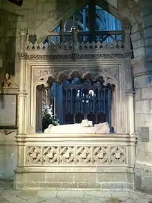 Tomb of Osric, king of the Hwicce