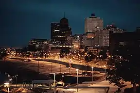 Skyline at night