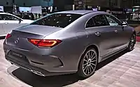 Rear view of a CLS 450 4Matic