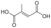 HO2CCH=C(CH3)CO2H