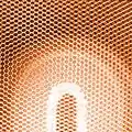 Non-destructive testing: Metallic composite sample.