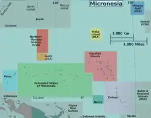 Phoenix Islands is located in Micronesia