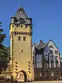 The Würzburg Gate east of the town center
