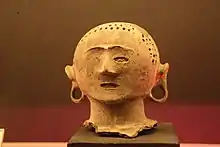 One of the Anitist Maitum anthropomorphic pottery from Sarangani, Philippines c. 5 BC-370 AD