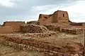 Pecos Pueblo in Pecos, New Mexico is one of a number of NRHP sites administered by the  National Park Service.