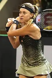 Image 29Kristina Mladenovic, was part of the winning women's doubles team in 2022. It was her sixth major title and her fourth at the French Open. (from French Open)