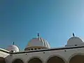 Exterior view of the domes