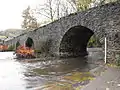 The bridge of Saillant, on the right the two arches next to Allassac