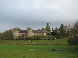 A general view of Montigny-sur-Canne