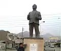 Monument to ex-mayor Alfonso Barrantes