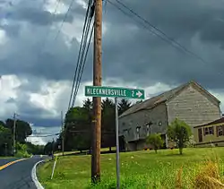 Just outside Klecknersville in Moore Township, July 2010