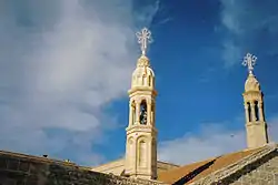 Image 151. picture on portal: The prominent towers of Dayro d-Mor Gabriel; 15th December 2005