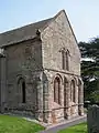 Morland church, south transept