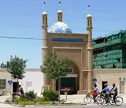 A mosque in Ruoqiang