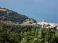 View of the sea