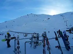Base of ski area